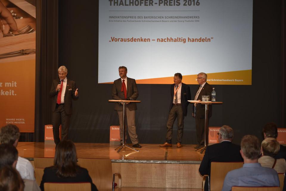 Der Thalhofer-Preis 2016 wurde im Rahmen des Festaktes verliehen.